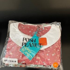 Cheyenne long sleeve Peter-pan collar shirt and skirted legging
